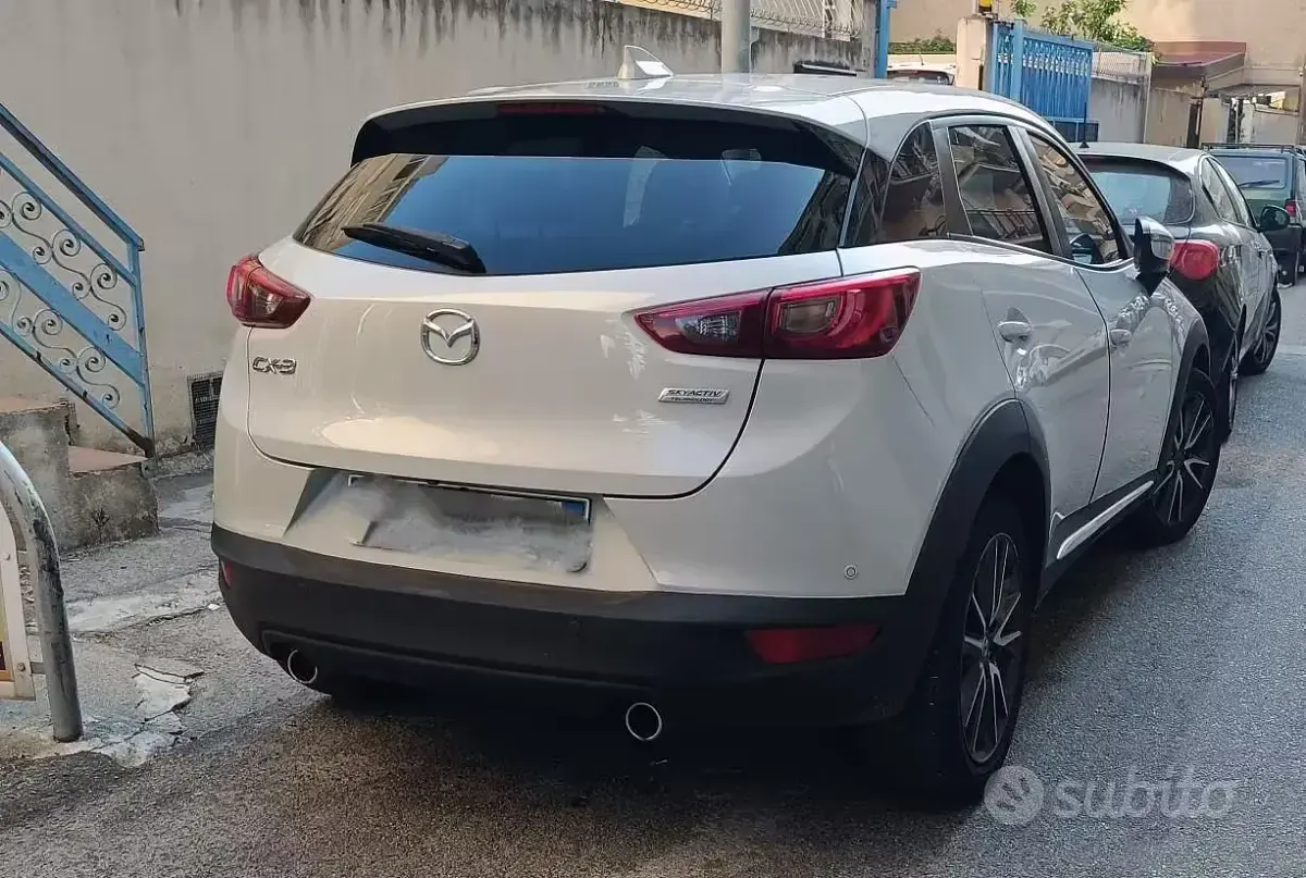 Usata Mazda CX-3 Exceed 105 CV (77 kW) 2017 Bianco SUV