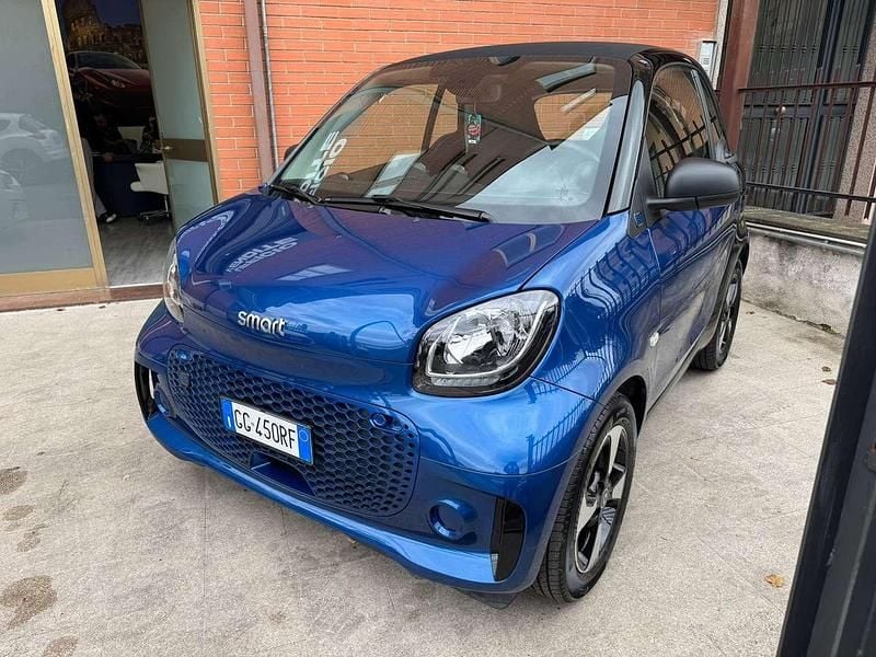 Blu/azzurro Usata 2021 Smart ForTwo Coupé Utilitaria | 12.500 € (Buon prezzo) - Immagine 1/4