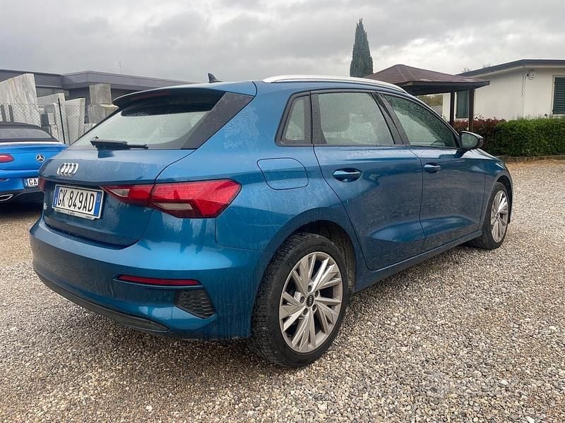 Usata Audi A3 S-Line 116 CV (85 kW) 2022 Blu Berlina