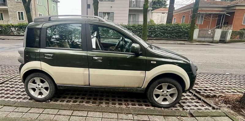 Usata Fiat Panda 4x4 Cross 69 CV (50 kW) 2010 Verde Utilitaria
