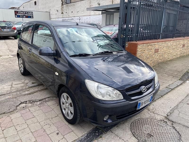 Usata Hyundai Getz Active 97 CV (71 kW) 2008 Nero Utilitaria