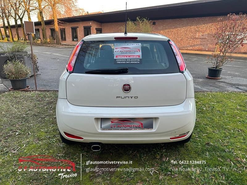 Usata Fiat Punto Lounge 69 CV (50 kW) 2014 Bianco Utilitaria