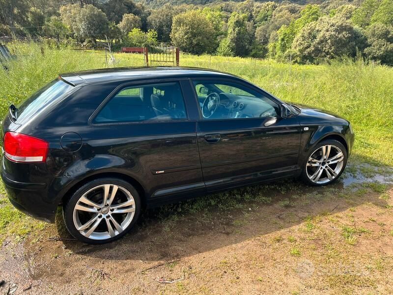 Usata Audi A3 S-Line 150 CV (110 kW) 2008 Nero Utilitaria
