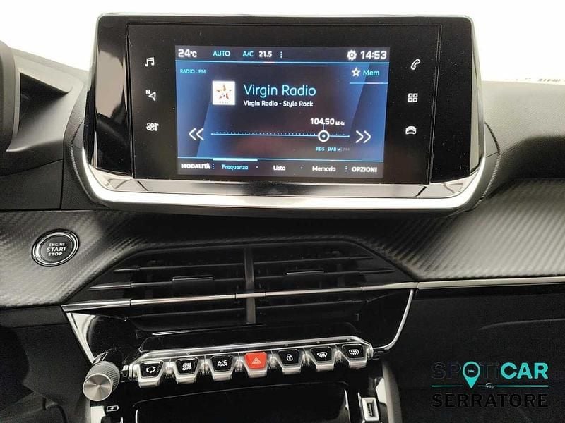 Usata Peugeot 2008 Allure 131 CV (96 kW) 2021 Arancione SUV