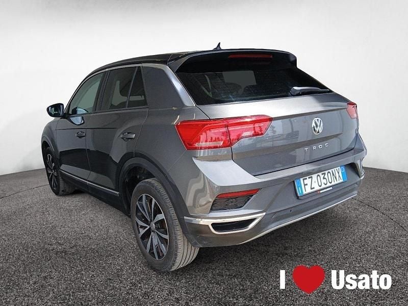 Usado VW T-Roc Style 150 CV (110 kW) 2019 Gris SUV