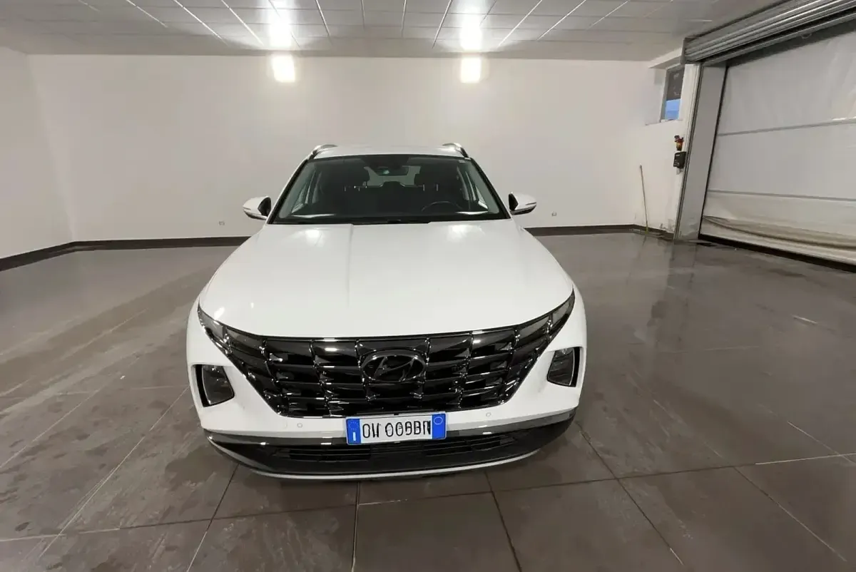 Usata Hyundai Tucson 136 CV (100 kW) 2024 Atlas white SUV