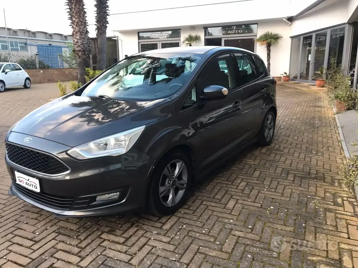 Usata Ford C-MAX Business Edition 95 CV (69 kW) 2017 Grigio Monovolume