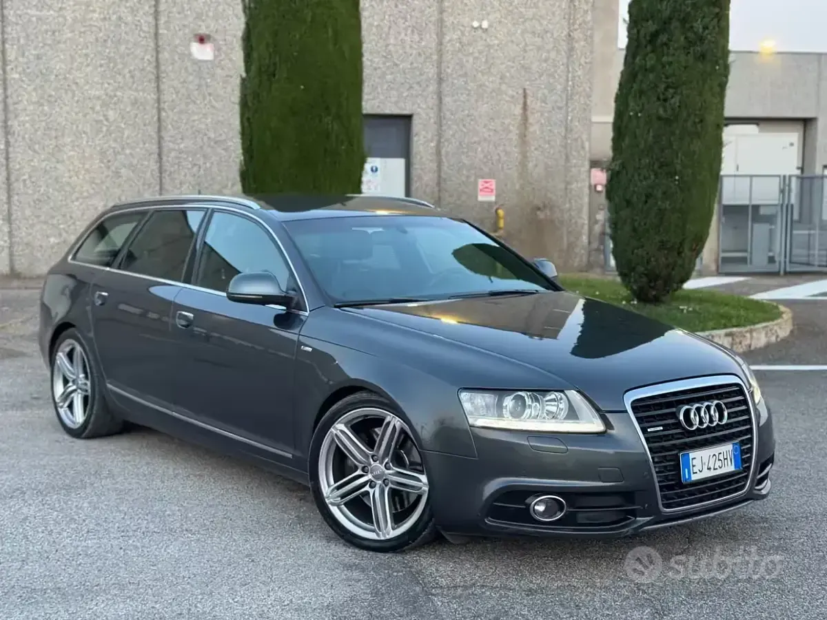 Usado Audi A6 S-Line 239 CV (175 kW) 2011 Gris Familiar