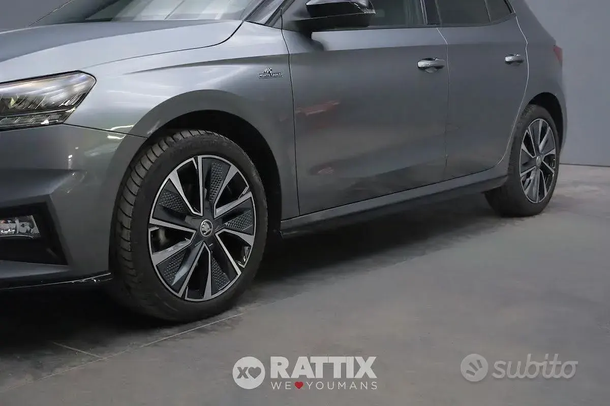 Usata Skoda Fabia Monte Carlo 110 CV (80 kW) 2023 Grigio graphite Utilitaria