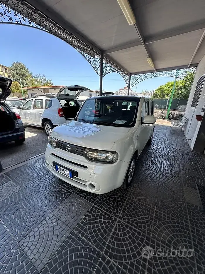 Usata Nissan Cube 110 CV (80 kW) 2010 Bianco Station wagon