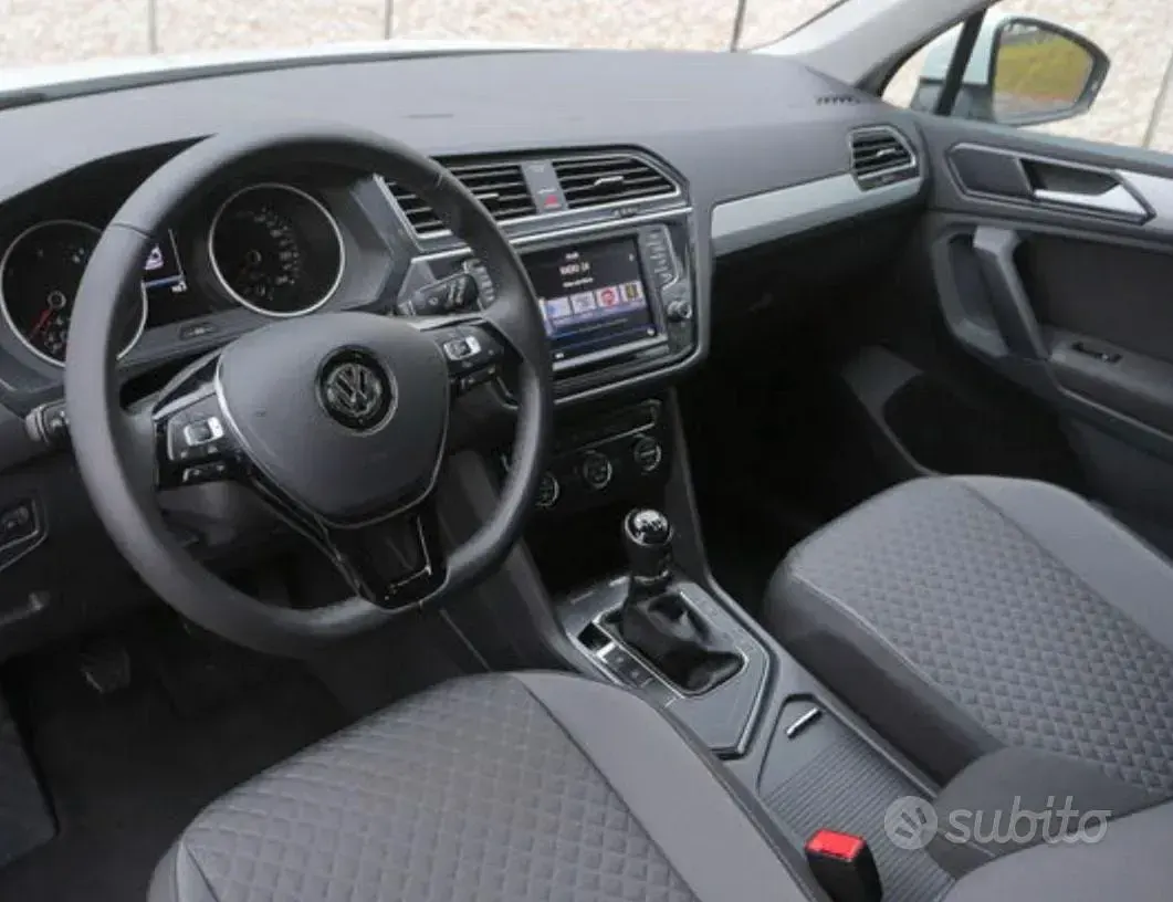 Usata VW Tiguan 116 CV (85 kW) 2017 Bianco SUV