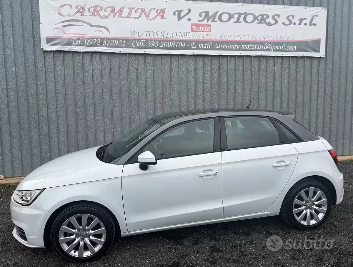 Usata Audi A1 116 CV (85 kW) 2018 Bianco Berlina