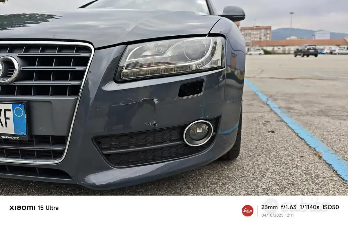 Usata Audi A5 190 CV (139 kW) 2009 Grigio Coupé