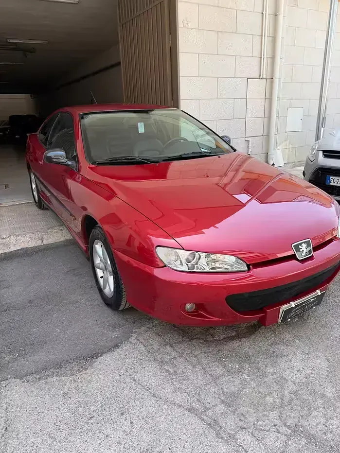 Usata Peugeot 406 Coupe 132 CV (97 kW) 1998 Rosso Coupé