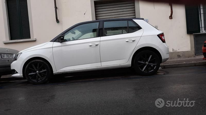Usata Skoda Fabia 90 CV (66 kW) 2017 Bianco Utilitaria