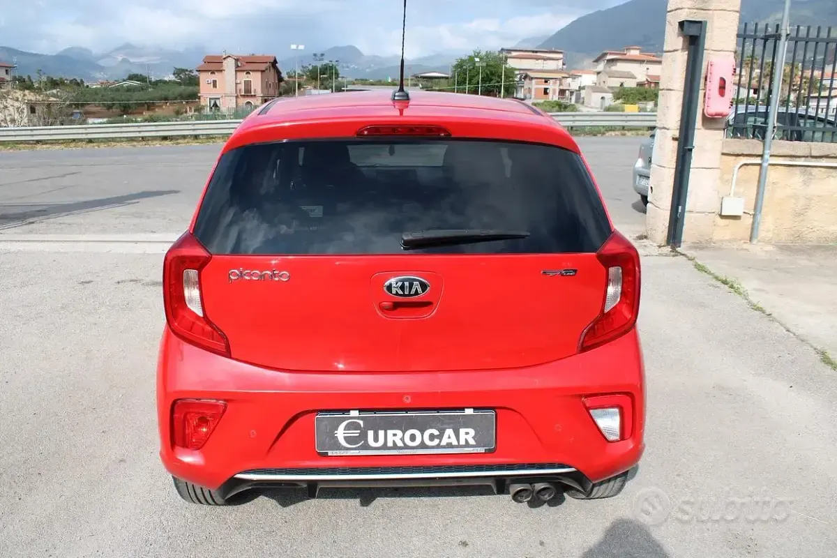 Usata Kia Picanto GT-Line 84 CV (61 kW) 2017 Rosso Utilitaria