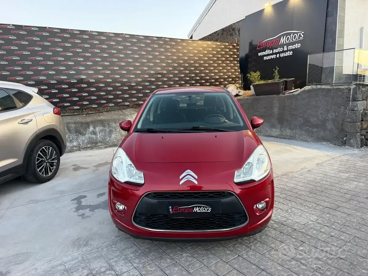 Usata Citroën C3 Exclusive 82 CV (60 kW) 2013 Rosso Berlina
