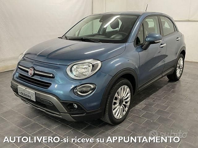 Usata Fiat 500X Cross 120 CV (88 kW) 2019 Blu SUV