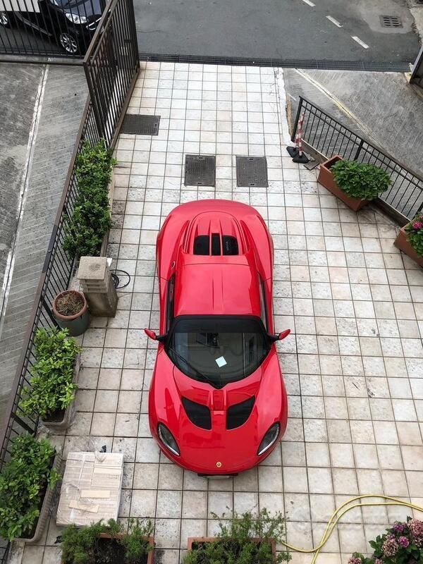 Usata Lotus Elise 136 CV (100 kW) 2018 Rosso Cabrio