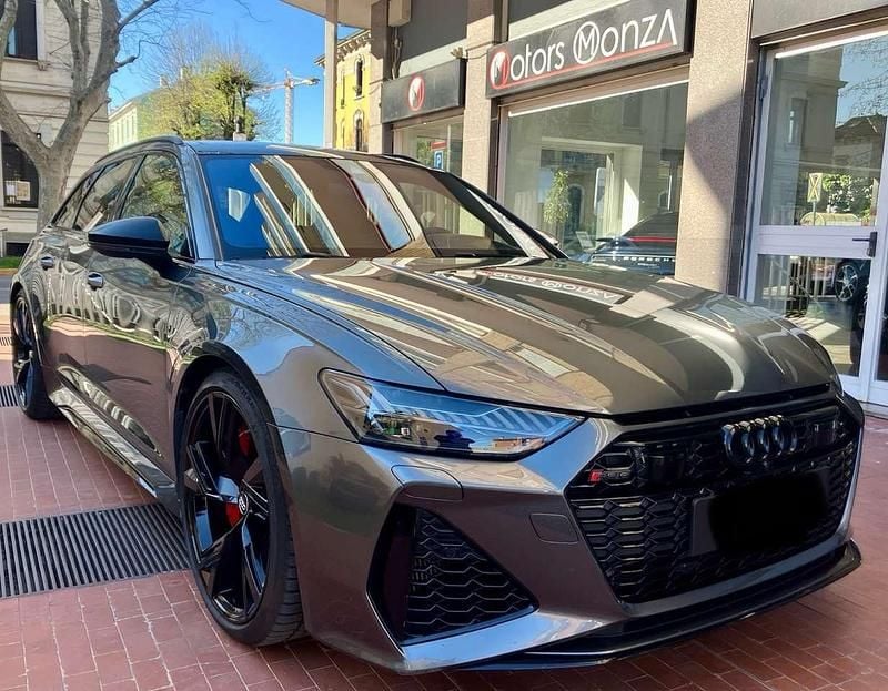 Usata Audi RS6 600 CV (441 kW) 2021 Grey daytona Station wagon