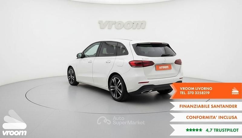 Usata Mercedes B180 Premium 116 CV (85 kW) 2019 Bianco Monovolume