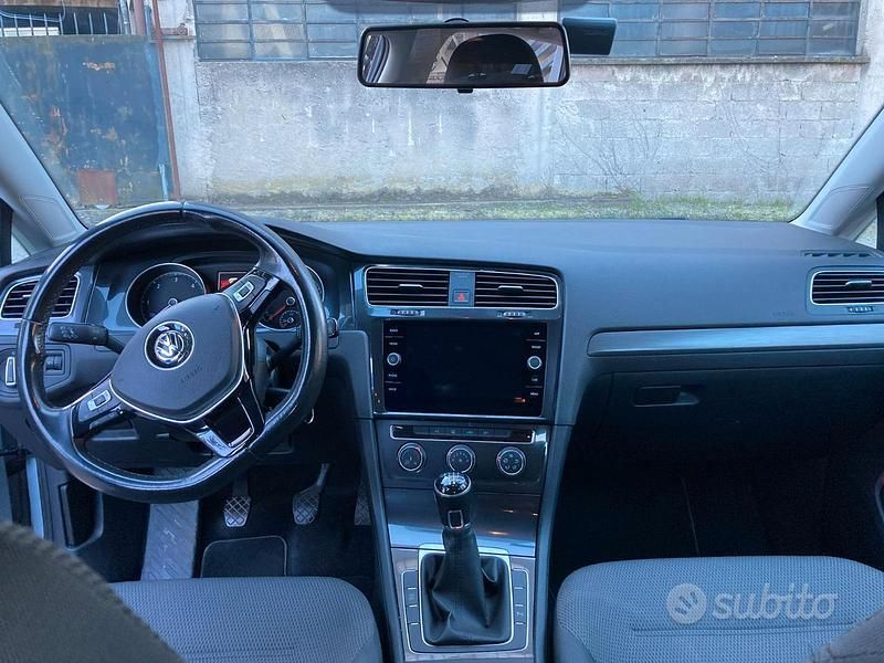 Usata VW Golf VII Executive 116 CV (85 kW) 2017 Bianco Berlina
