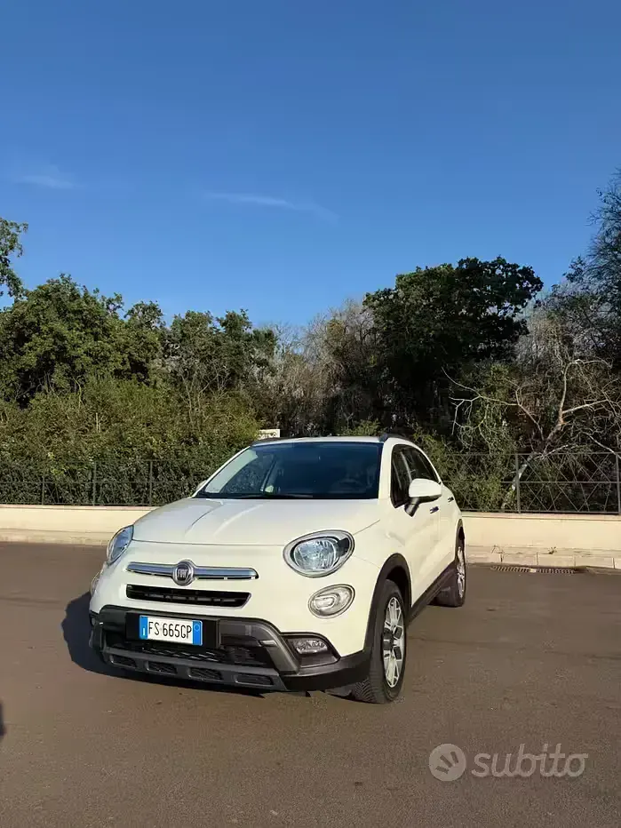 Usata Fiat 500X Cross 120 CV (88 kW) 2018 Bianco SUV