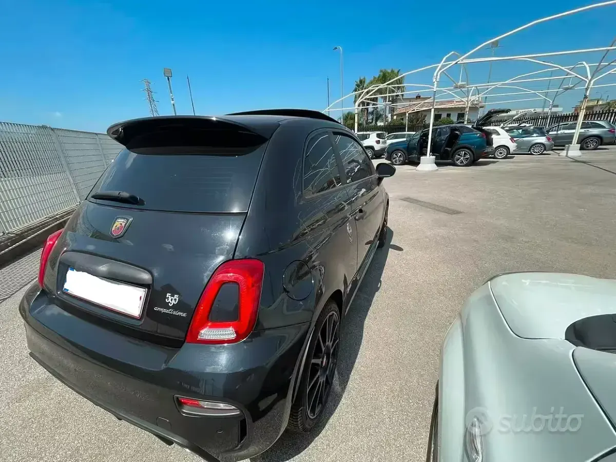Usata Abarth 595 Competizione 180 CV (132 kW) 2016 Nero Berlina