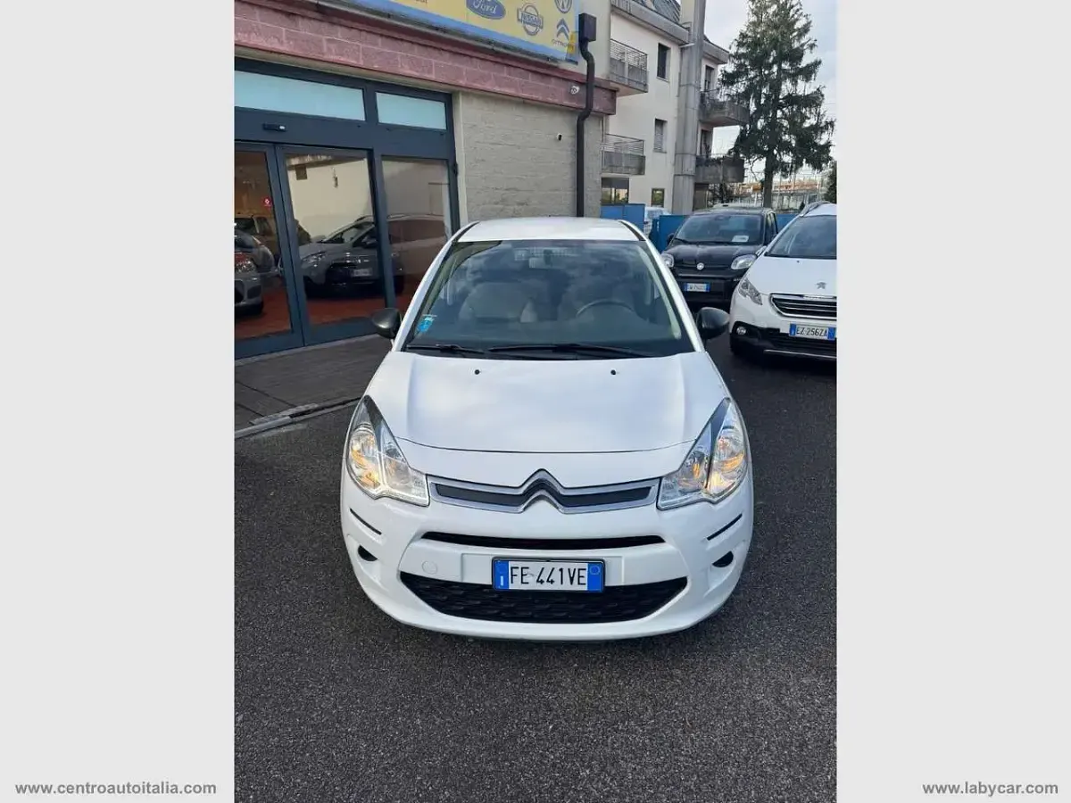 Usata Citroën C3 Attraction 75 CV (55 kW) 2016 Bianco Furgone