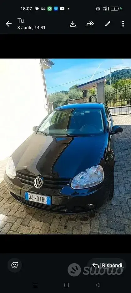 Usata VW Golf V 102 CV (75 kW) 2007 Berlina