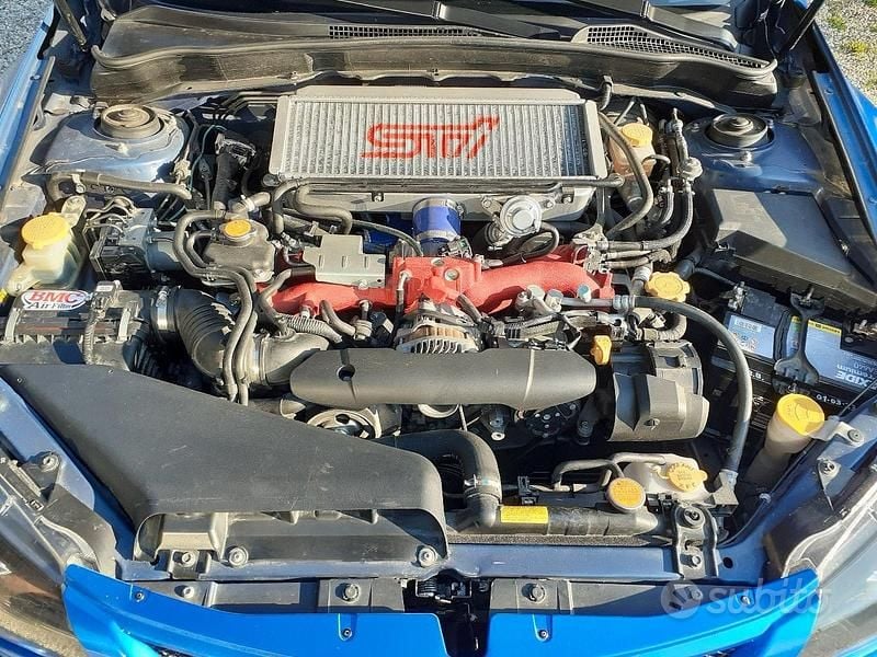 Usata Subaru Impreza 300 CV (220 kW) 2009 Blu Berlina