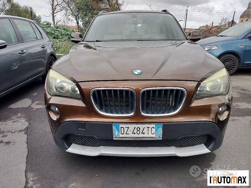 Usata BMW X1 Efficient Dynamics 177 CV (130 kW) 2010 Marrone SUV