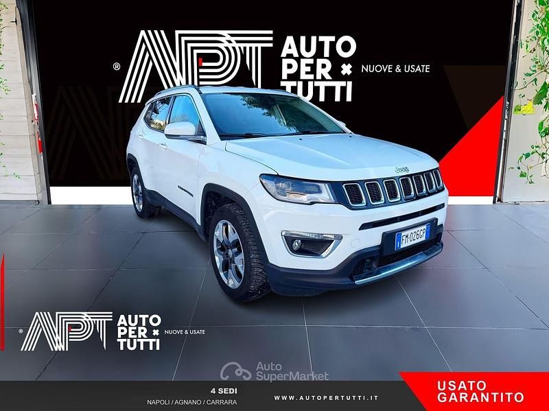 Usata Jeep Compass Limited 140 CV (102 kW) 2017 Bianco SUV
