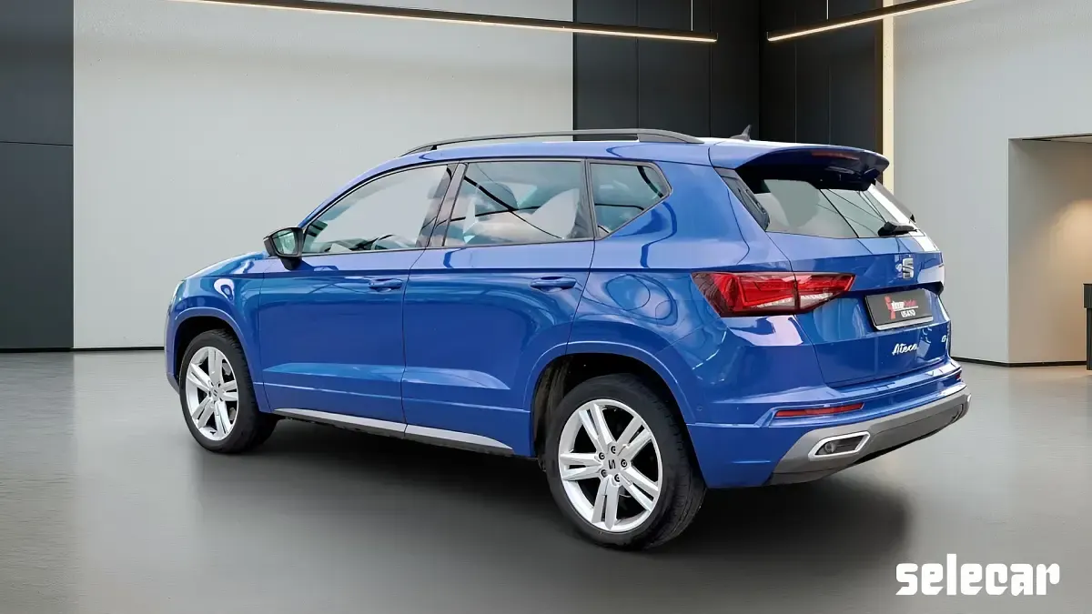 Usata Seat Ateca FR 150 CV (110 kW) 2022 Blu elettrico SUV