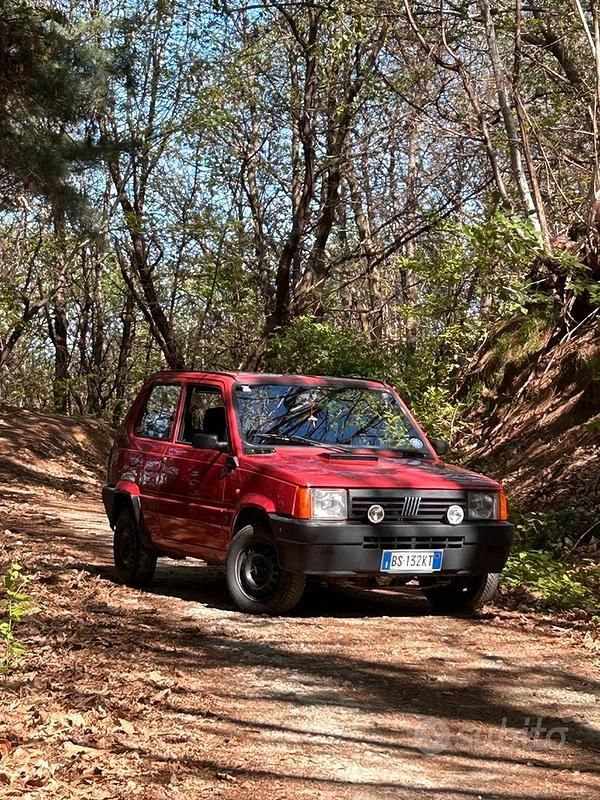 Usata Fiat Panda Young 2001 Rosso Berlina