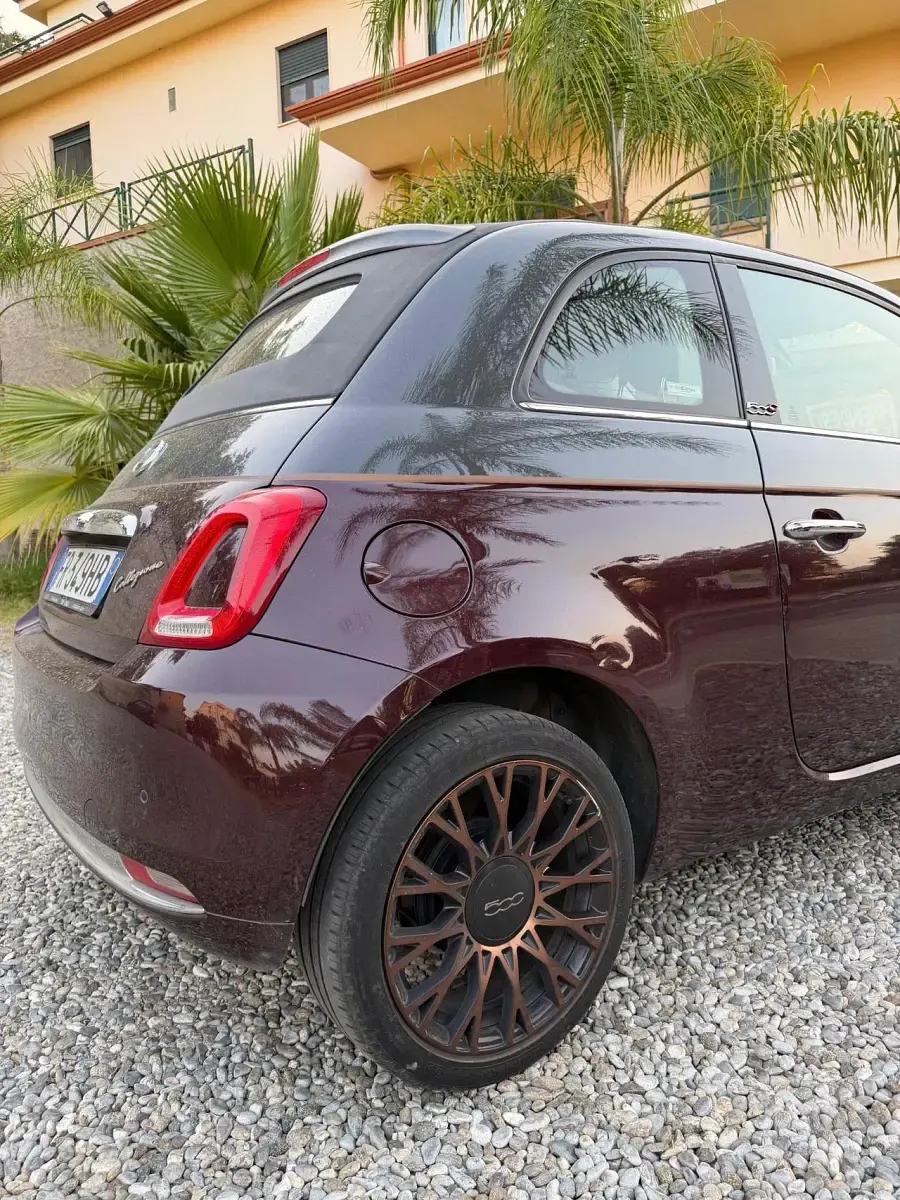 Usata Fiat 500C Collezione 69 CV (50 kW) 2026 Viola Cabrio