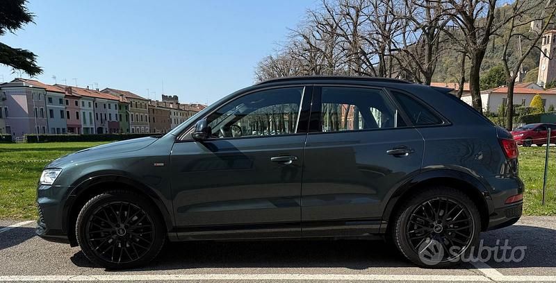 Usata Audi Q3 S-Line 150 CV (110 kW) 2018 Blu SUV
