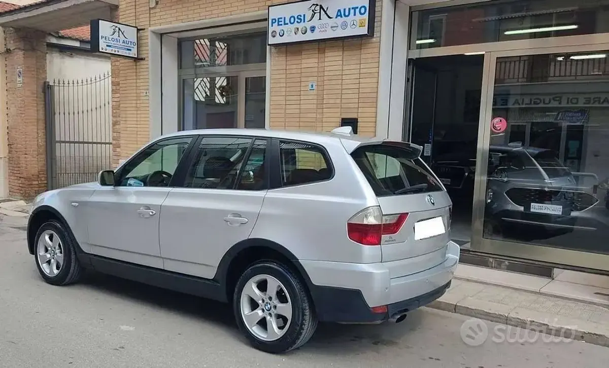 Usata BMW X3 177 CV (130 kW) 2009 Argento SUV