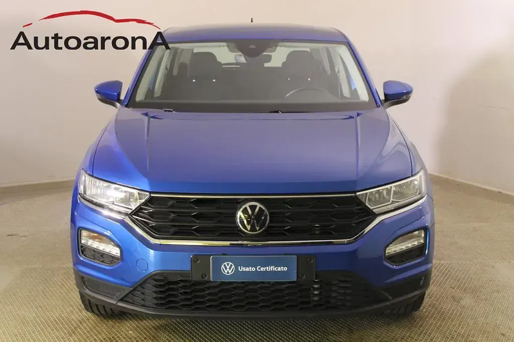 Usata VW T-Roc Business 110 CV (80 kW) 2021 Blu ravenna SUV