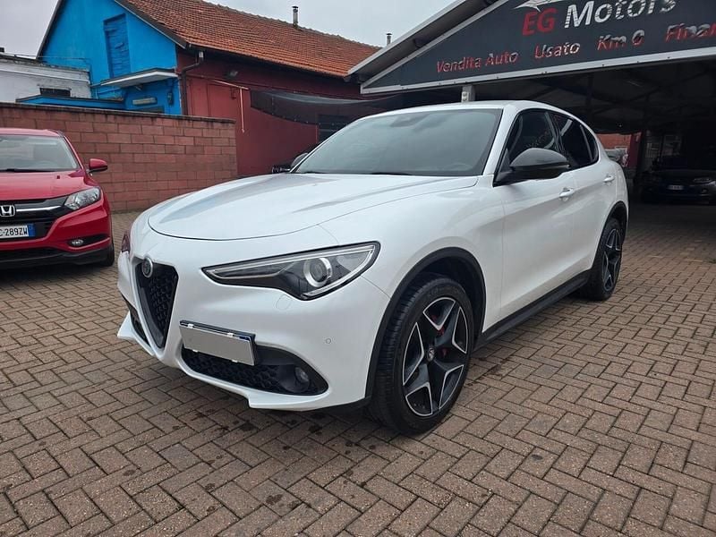 Usata Alfa Romeo Stelvio Ti 210 CV (154 kW) 2020 Bianco SUV