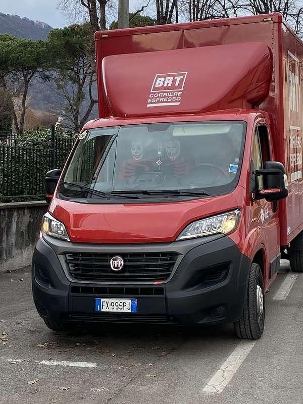 Usata Fiat Ducato 140 CV (102 kW) 2019 Rosso Furgone