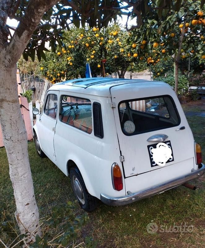 Usata Fiat 500 1960 Bianco Station wagon