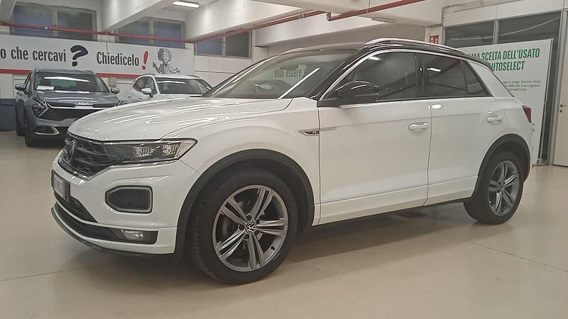 Usata VW T-Roc Advance 150 CV (110 kW) 2020 Bianco tetto nero SUV