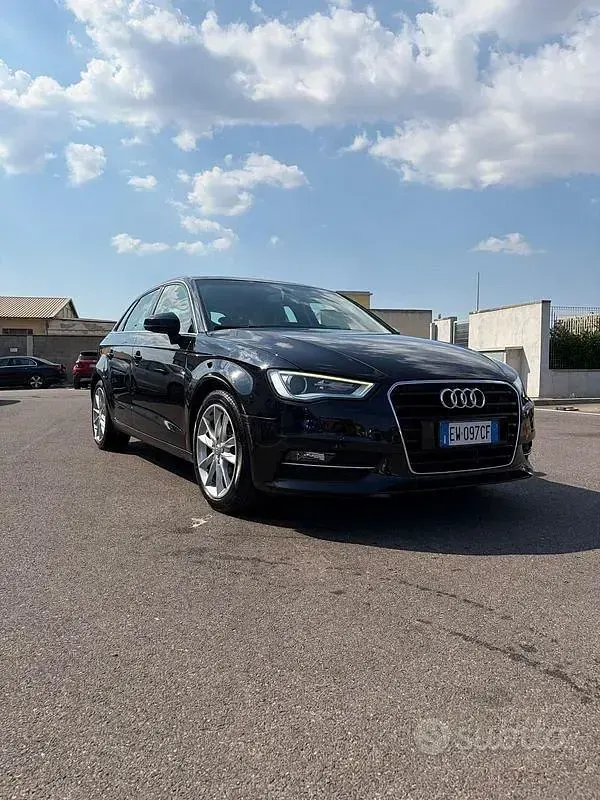 Usata Audi A3 Ambition 150 CV (110 kW) 2014 Nero Berlina