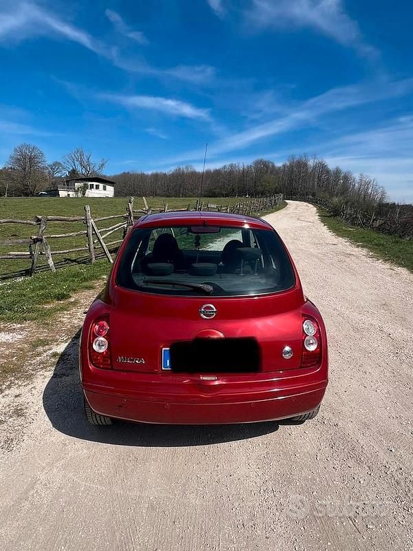 Usata Nissan Micra 2009 Rosso Berlina