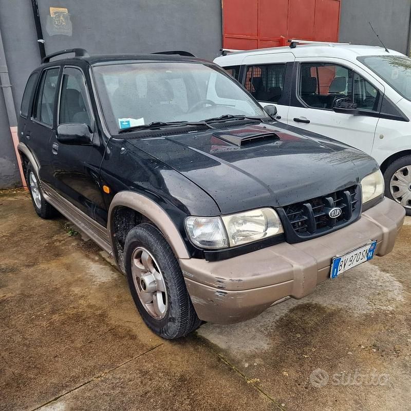 Usata Kia Sportage Comfort 83 CV (61 kW) 2001 Blu SUV