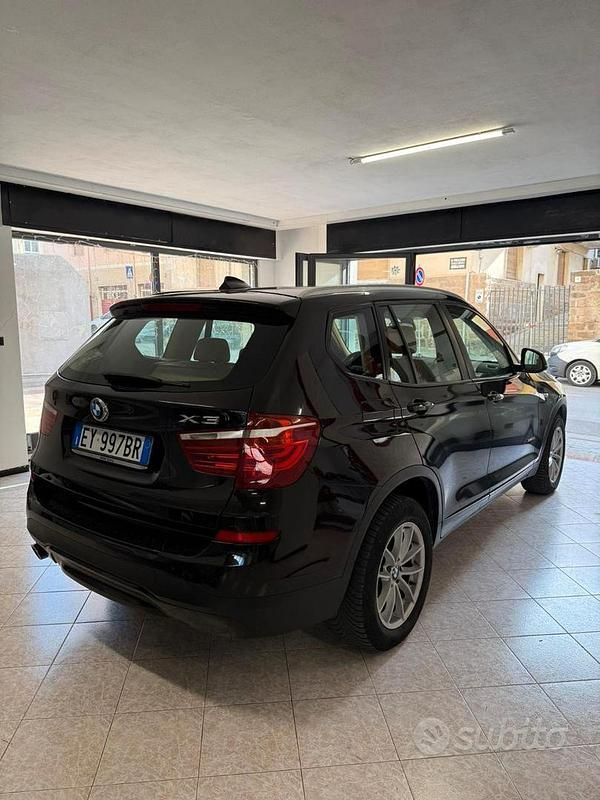 Usata BMW X3 190 CV (139 kW) 2015 Nero SUV