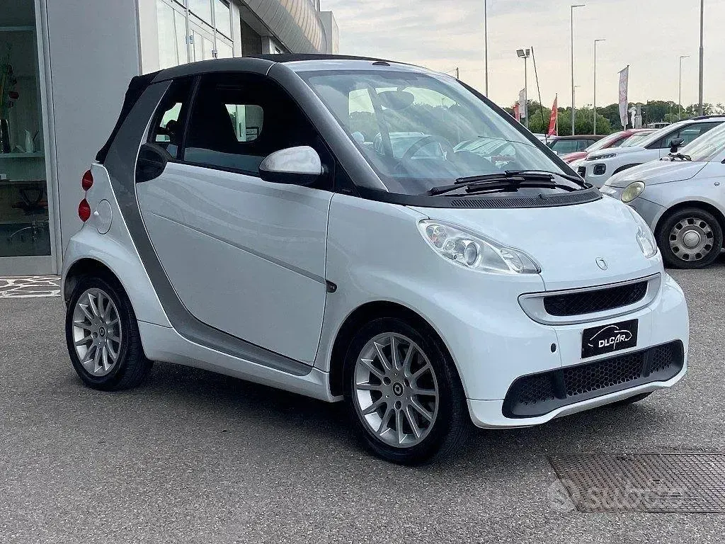 Usata Smart ForTwo Cabrio Passion 71 CV (52 kW) 2012 Bianco Cabrio