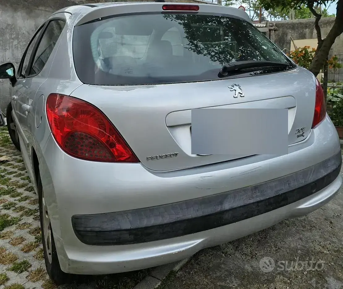 Occasion Peugeot 207 68 PK (50 kW) 2007 Grijs Sedan