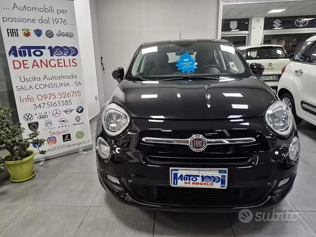 Usata Fiat 500X 120 CV (88 kW) 2017 Nero SUV
